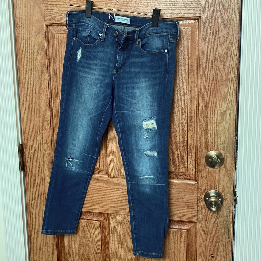 Banana republic 28P skinny ankle jeans
